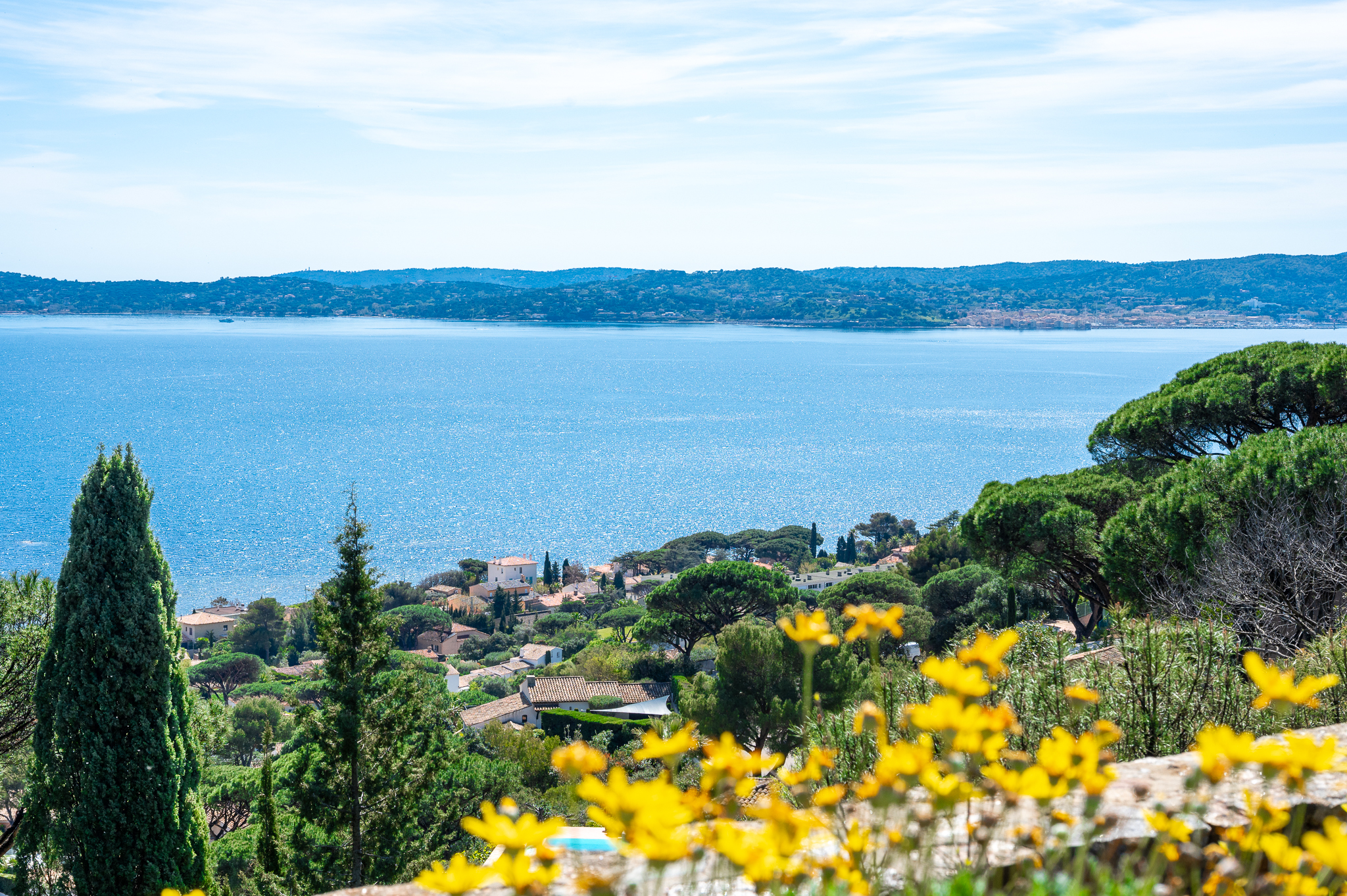 La Mourila — vue sur le Golfe de Saint-Tropez